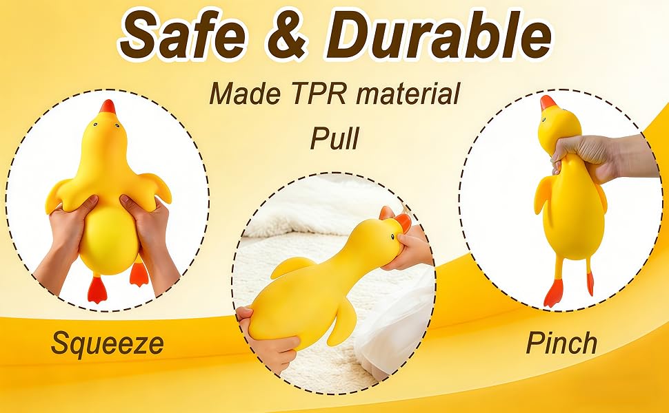 Papa Duck Squish Toy