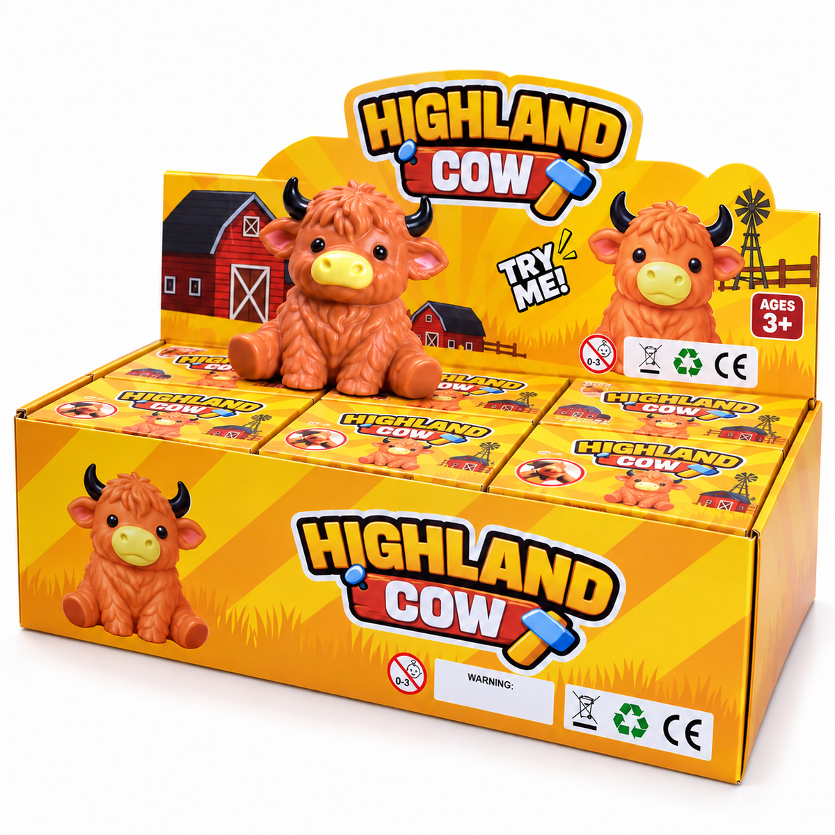 Highland cow squishy