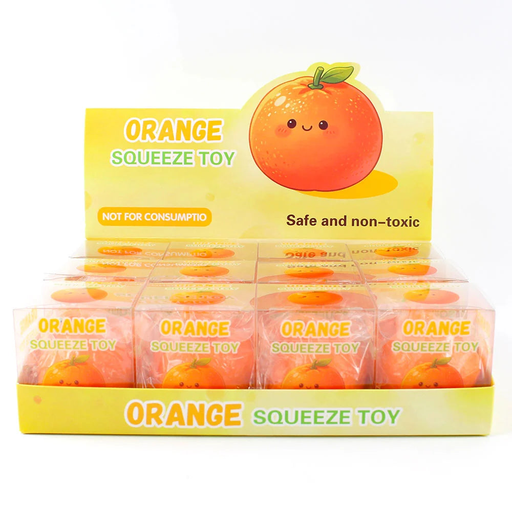 Orange Squeeze Toy