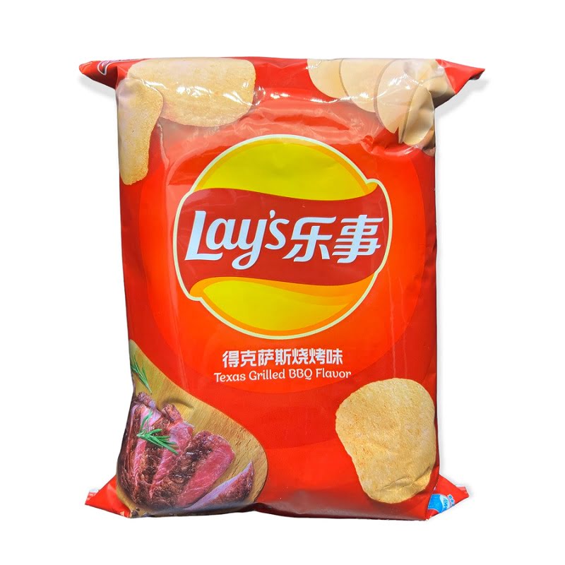 Lays Texas Grilled BBQ Flavor