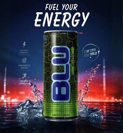 Blu Energy Mojito