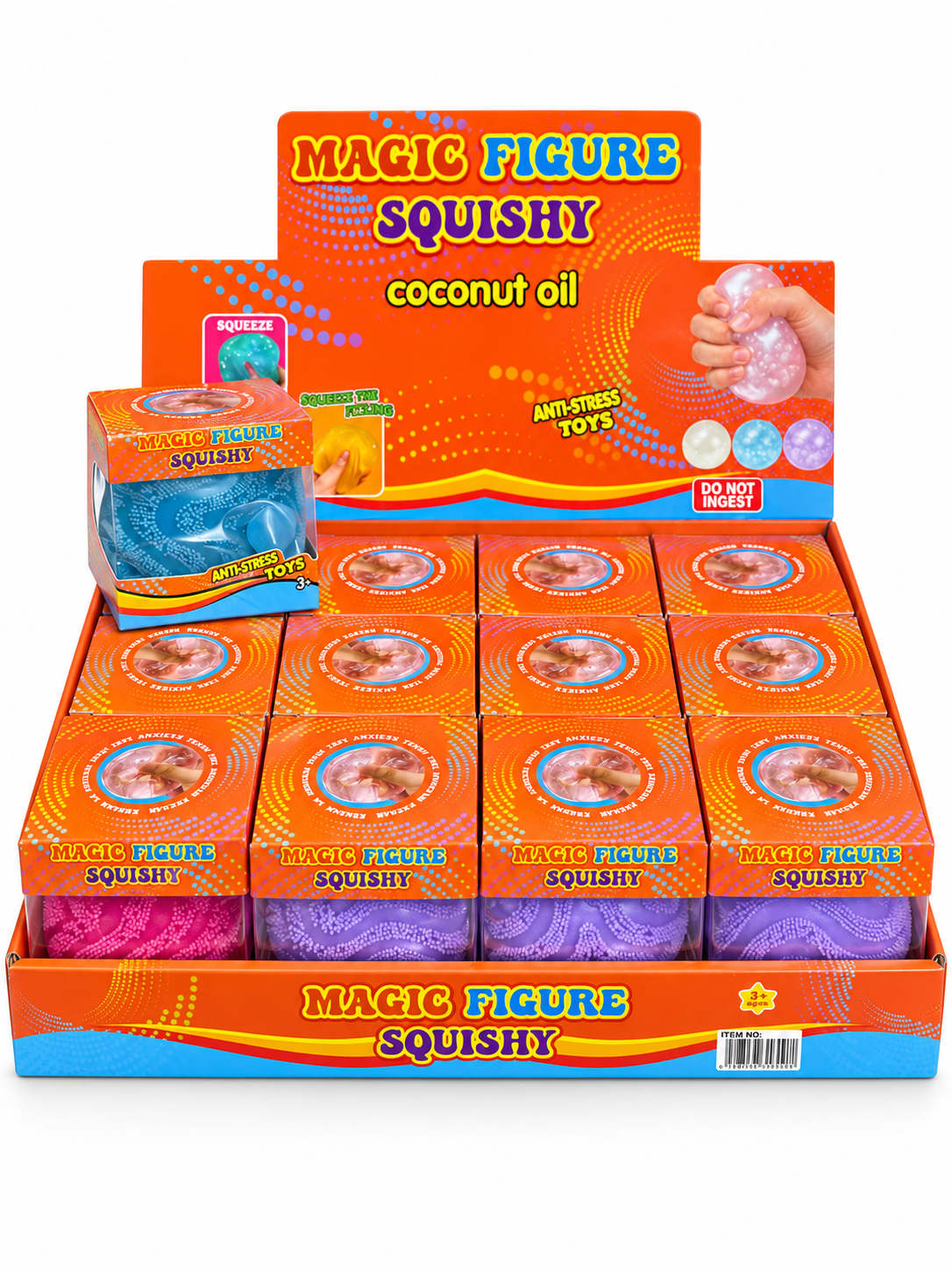 Magic Figure Squishy (Coconut Oil)