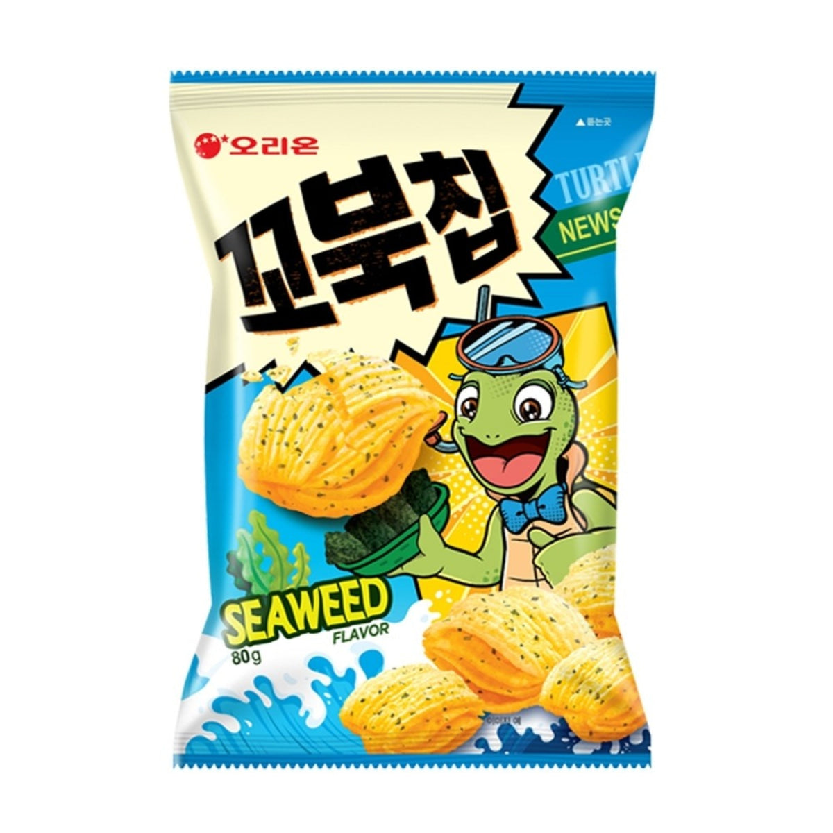 Turtle Chips Seaweed Flavor