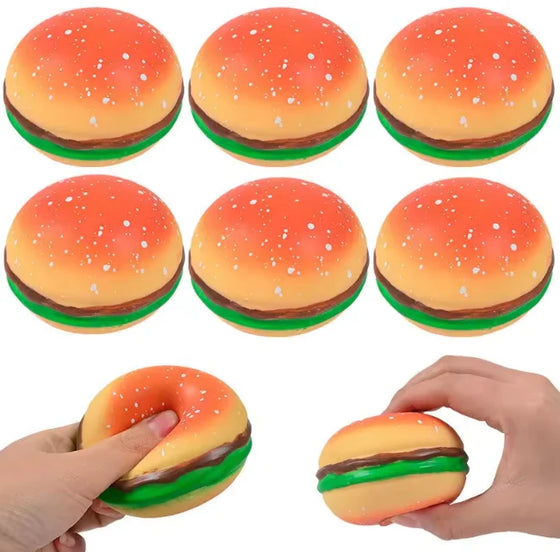 hamburger squish toy
