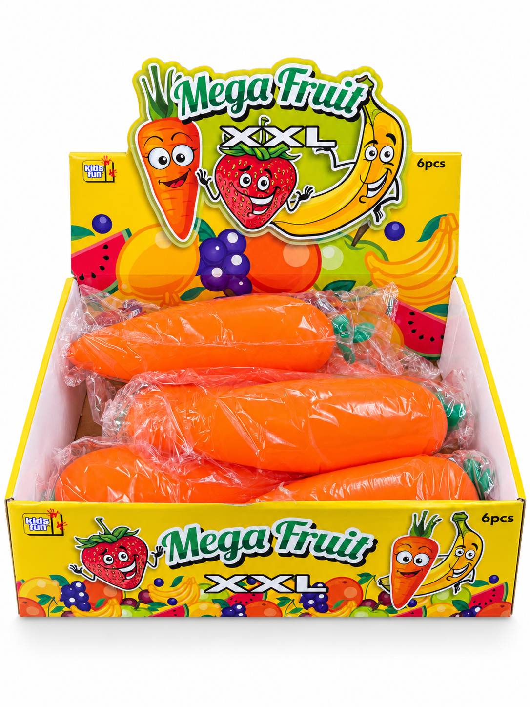 Mega Fruit XXL Carrot Squishy
