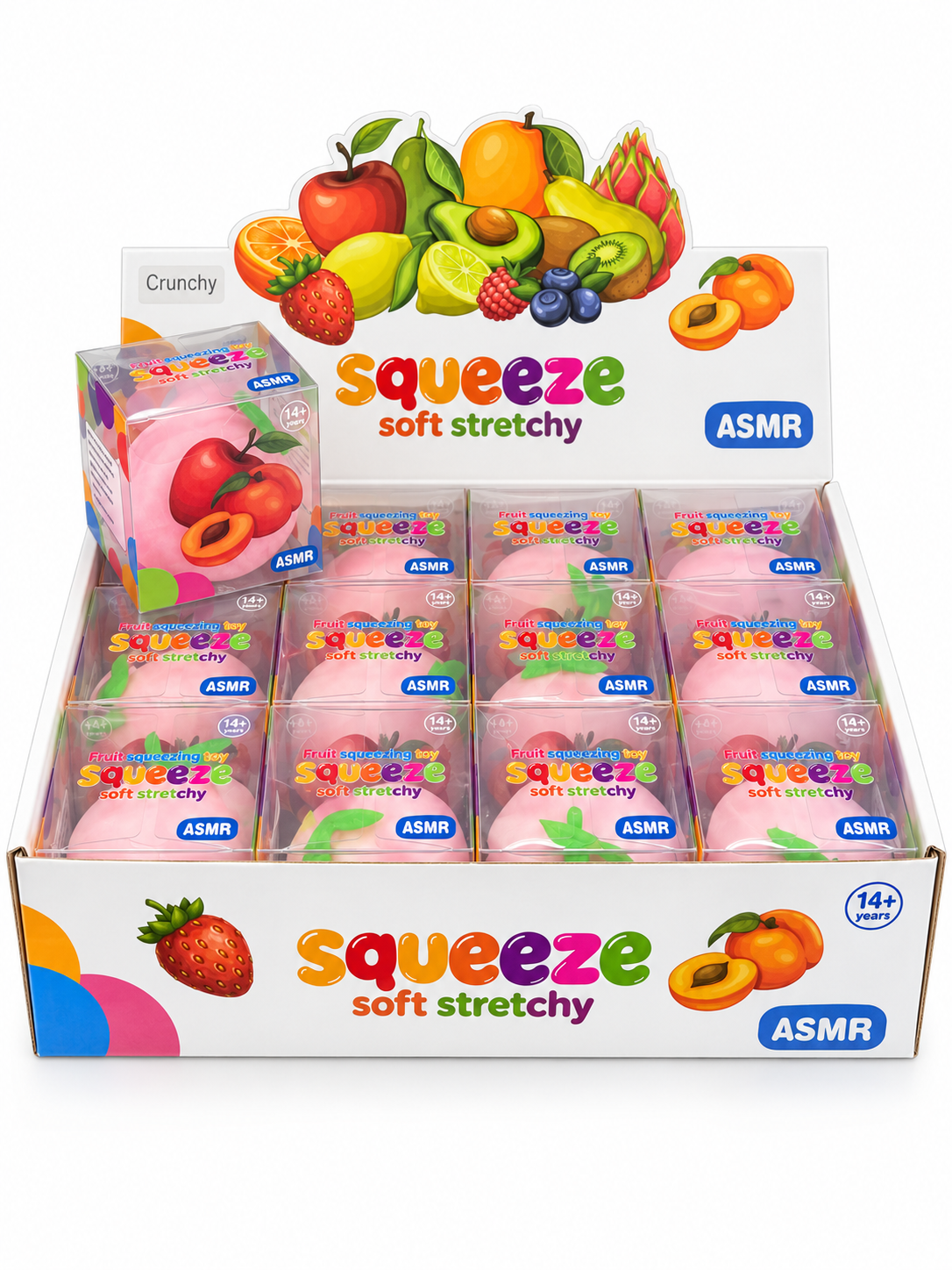 Squeeze Soft Stretchy Peach