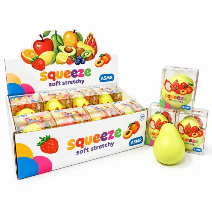 squeeze soft stretchy pear