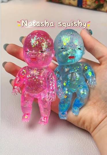 Mini Natasha squeeze toy
