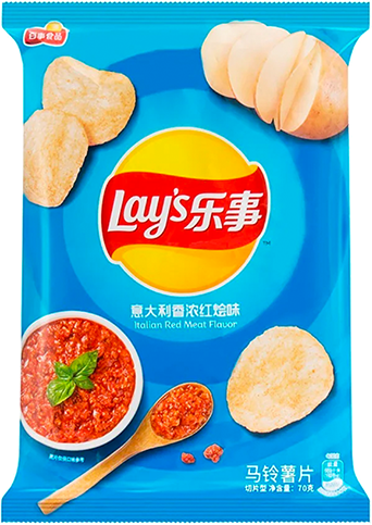 Lay's Italian Red Meat Flavor
