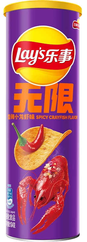 Lay's Spicy Crayfish Flavor Tin